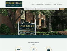 Tablet Screenshot of bayberrycondo.com